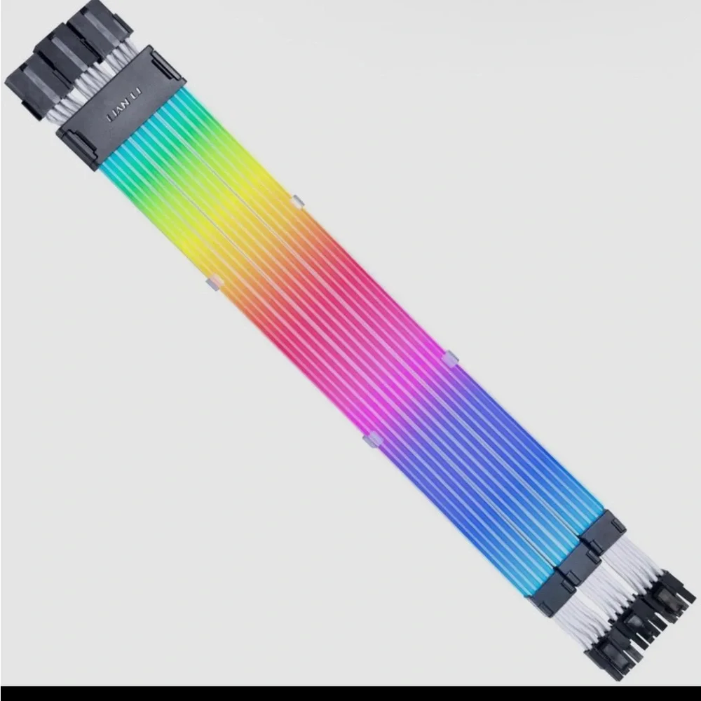 Lian Li Wireless Strimer 3x8 Pin Length RGB Cable CONTROLLER NOT INCLUDED